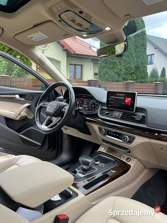 AUDI Q5 20 TFSI 252 QUATRO 2018r 70 tk bluetooth mazowieckie Gąbin