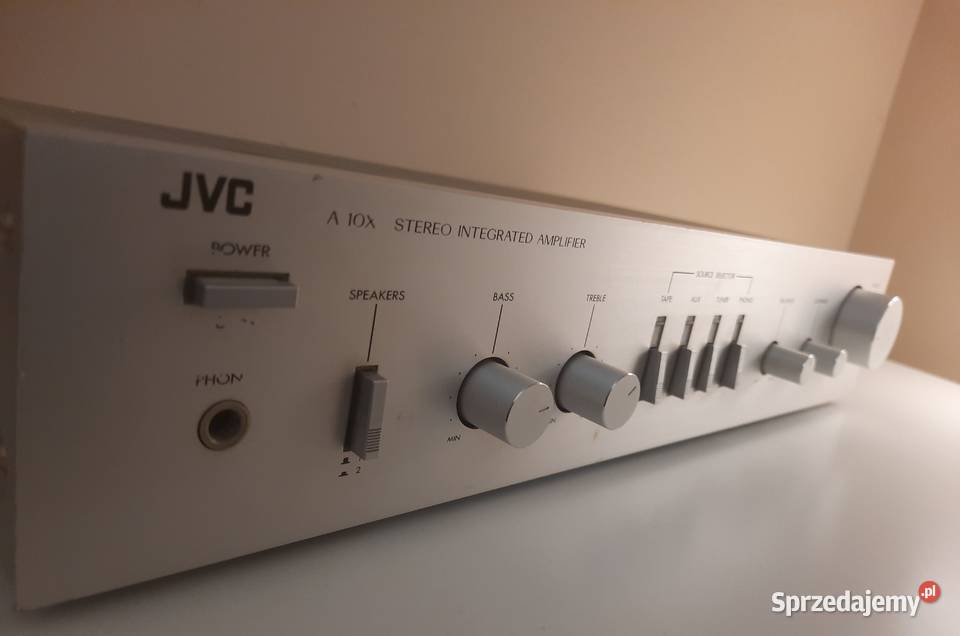 Wzmacniacz JVC A10Xmade in japanalu vintage 75 r Piasek