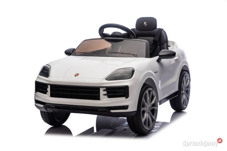 Porsche Cayenne 12V Białe Auto Na Akumulator LED Łopuszno