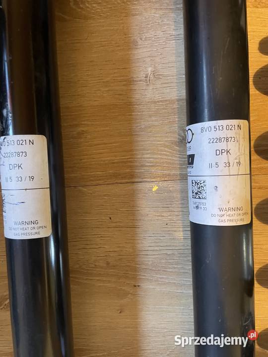 Amortyzatory Magnetic Ride Audi A3 S3 RS3 8V Zagwiździe