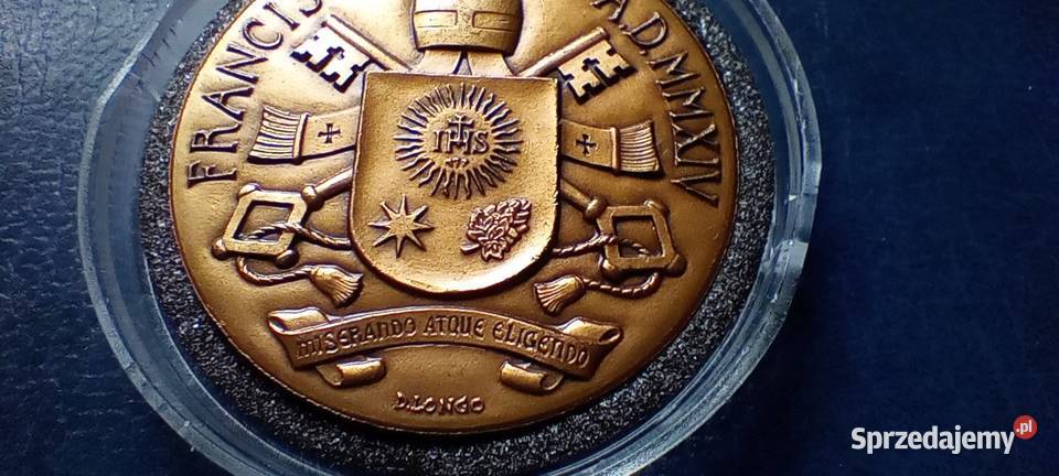 Stare monety Medal Kanonizacja Jan 23 i Jan