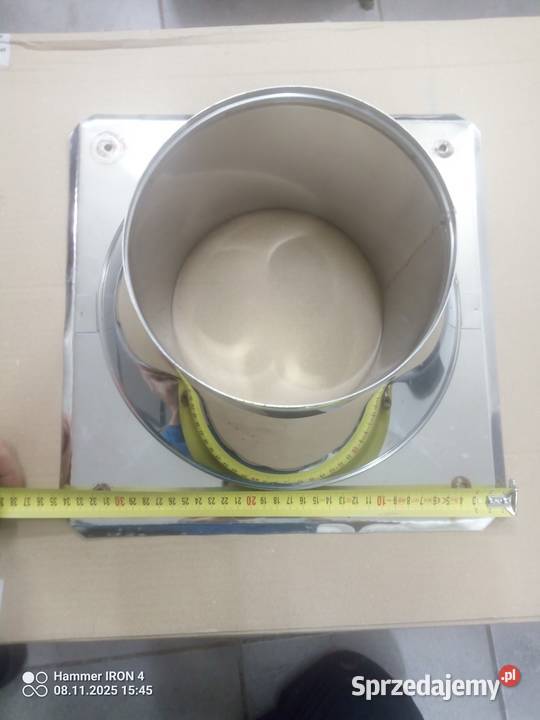 Zakończenie komina dymnego z podstawą Fi 170 mm Giżycko