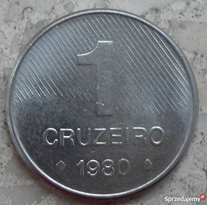 BRAZYLIA1 CRUZEIRO1980 r Numizmatyka Legionowo