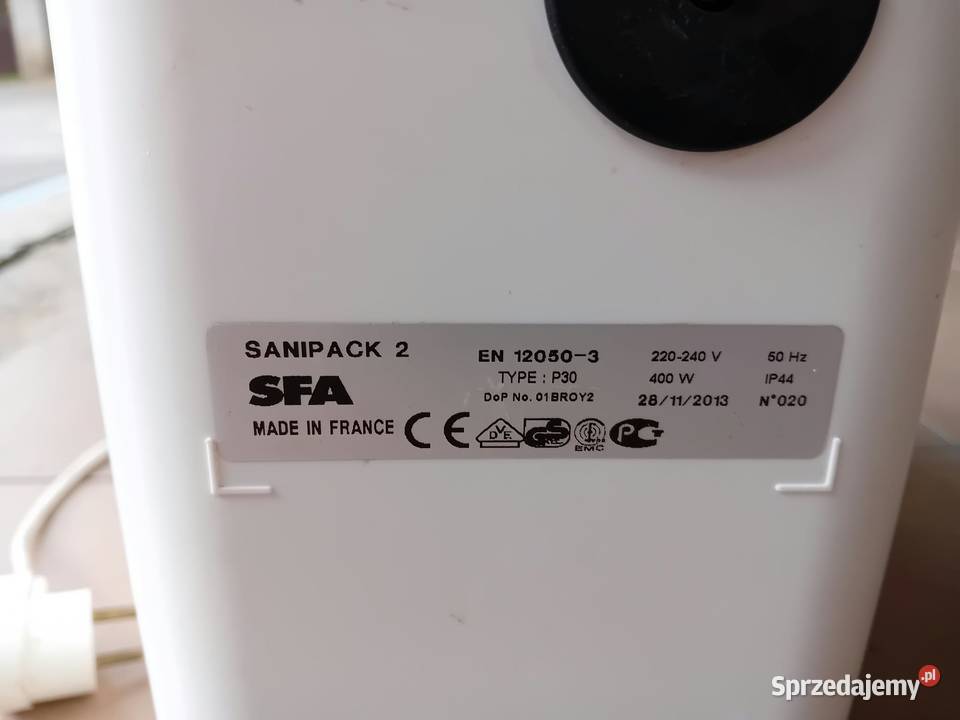 Rozdrabniacz SFA Sanipack 2 sprzedam