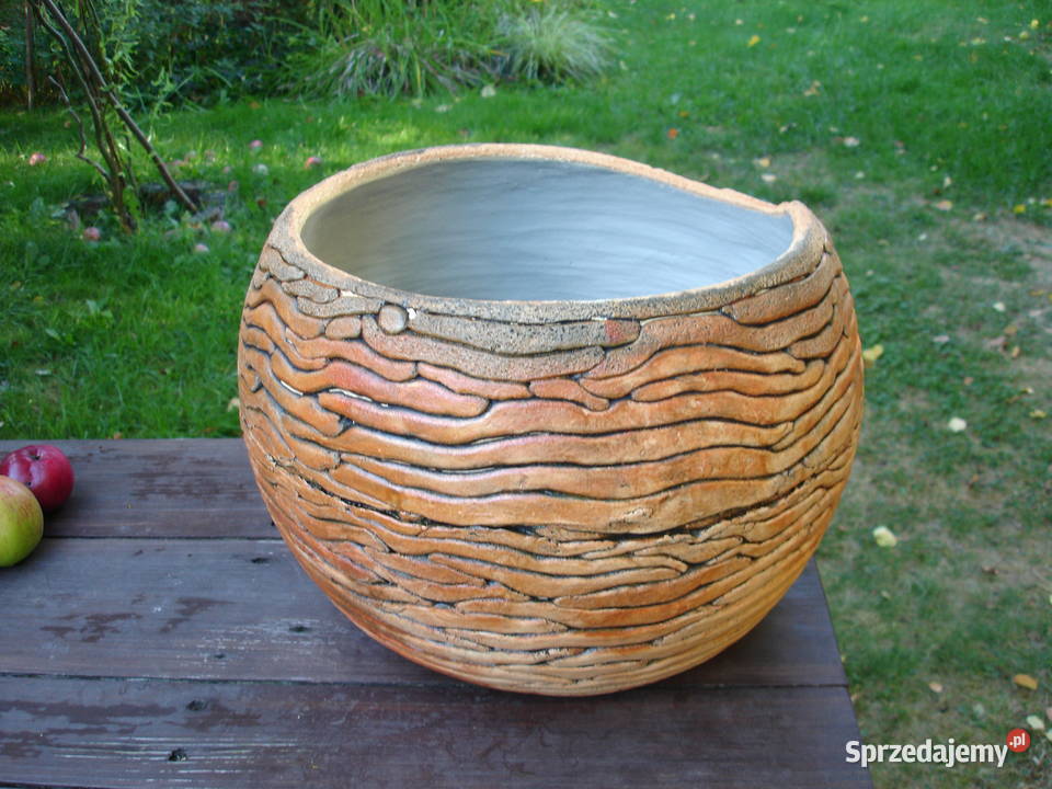 Ceramiczna donica ogrodowa śr 60