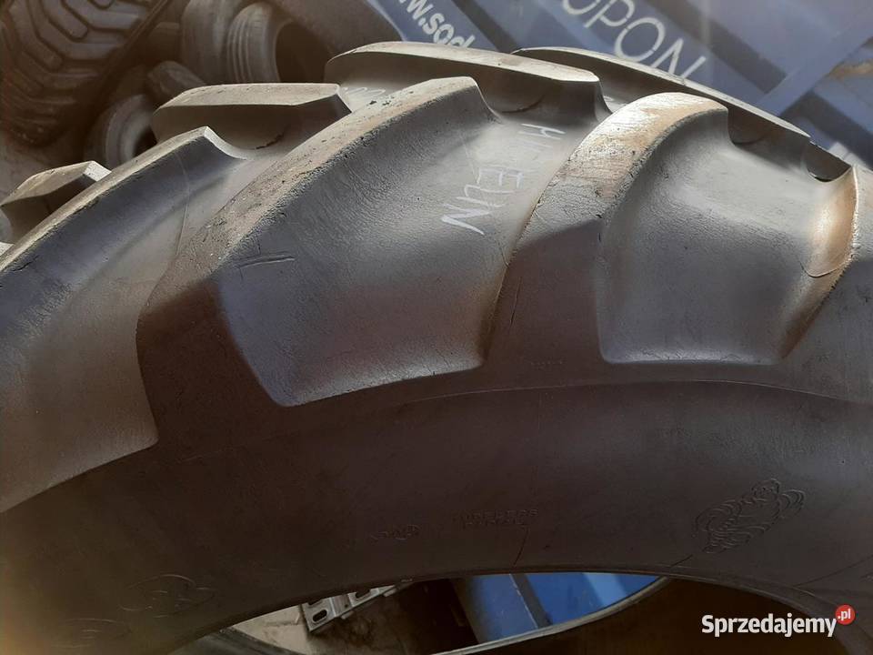 Opona używana rolnicza 60065R38 MICHELIN XM108 Zaścianki sprzedam