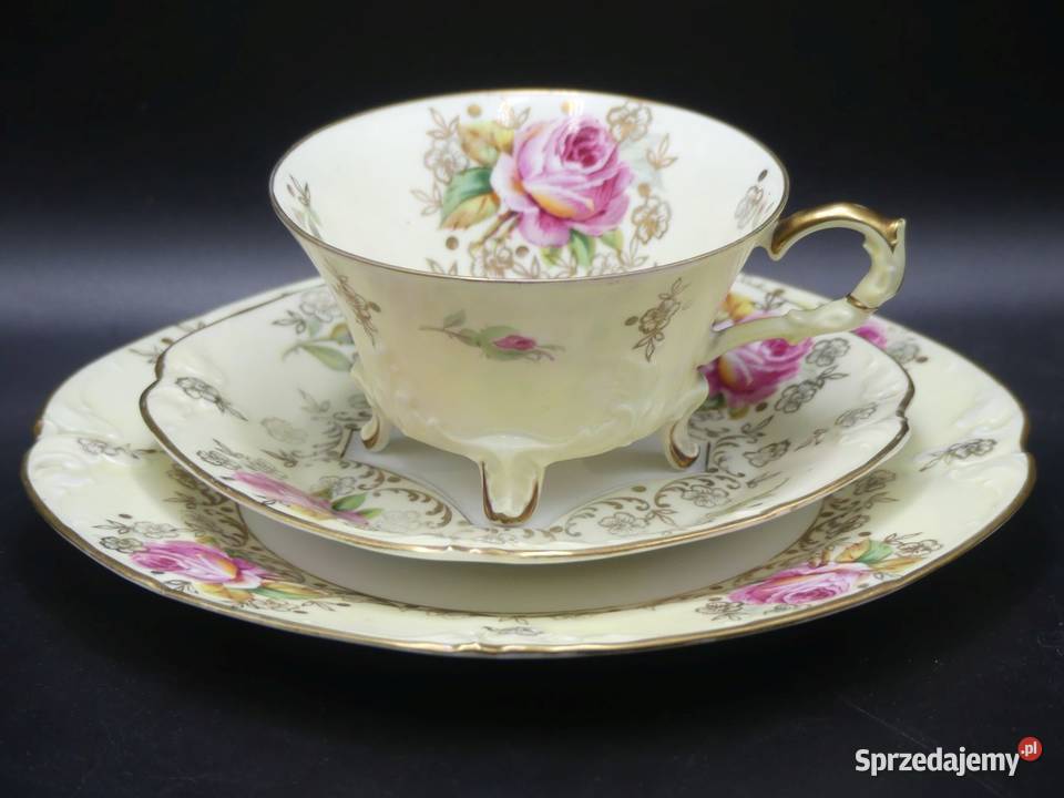 Zjawiskowe różane trio Tułowice Tillowitz 1928 Poznań