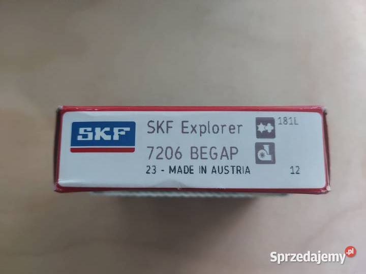 Łożysko kulkowe skośne SKF 7206 BEGAP Kraków