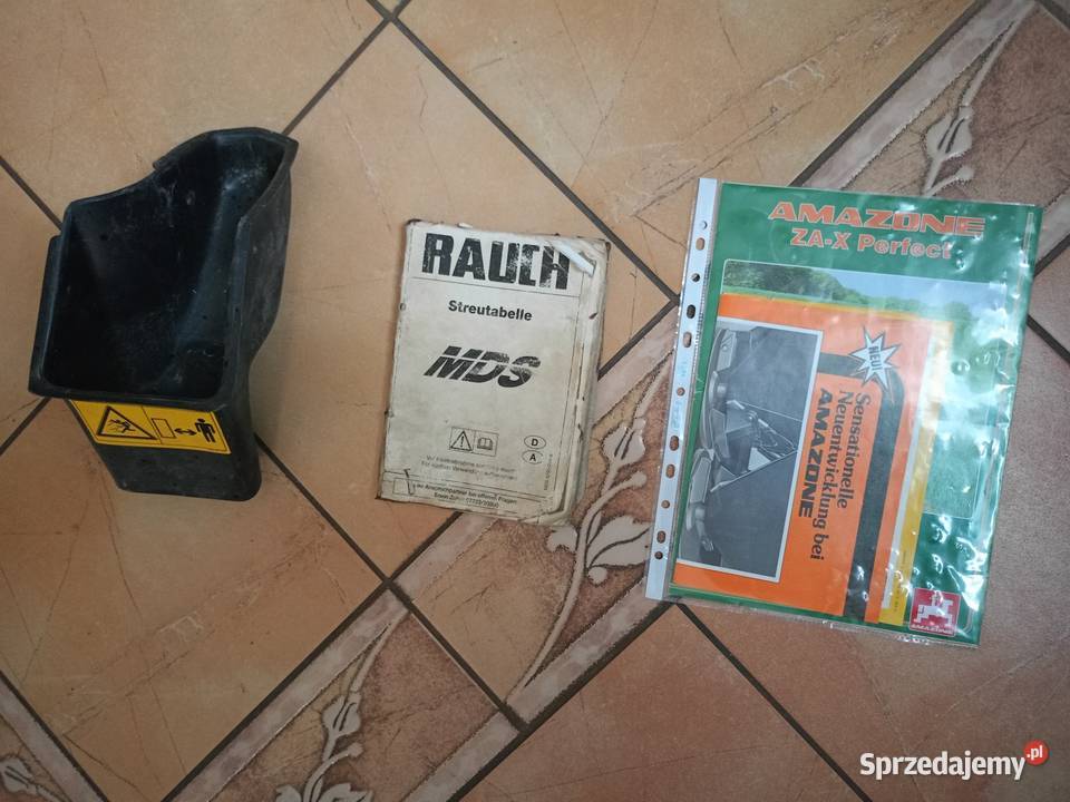 Rozsiewacz Rauch MDS 721 Amazone ZAX Perfect Rozsiewacze nawozów