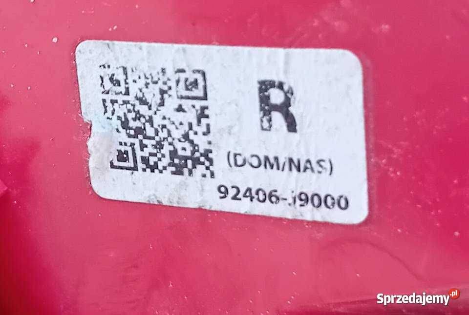 Hyundai Kona lampa tylna prawa przeciwmgielne osobowe Lampy przeciwmgielne wielkopolskie Przeźmierowo