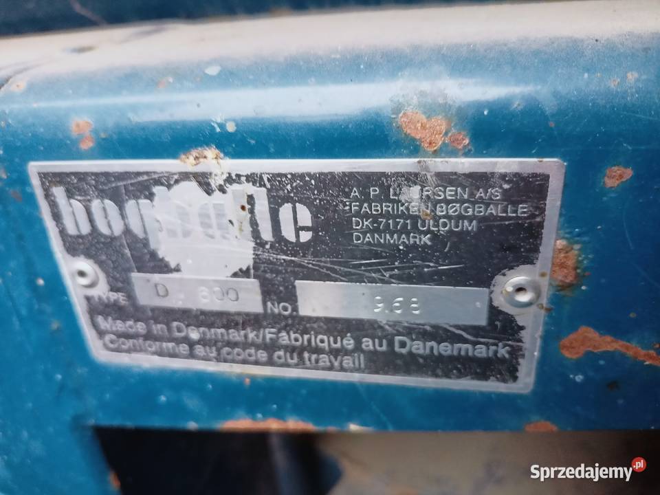 Rozsiewacz nawozów Bogballe dz Bogballe dz Maszyny rolnicze Kruszwica