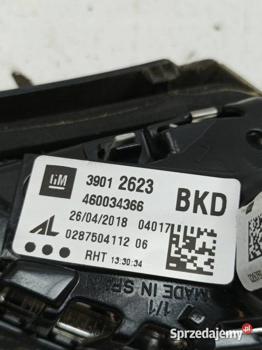 LAMPA TYŁ LEWA 5D EU 39012623 Opel Corsa V 2014 świętokrzyskie