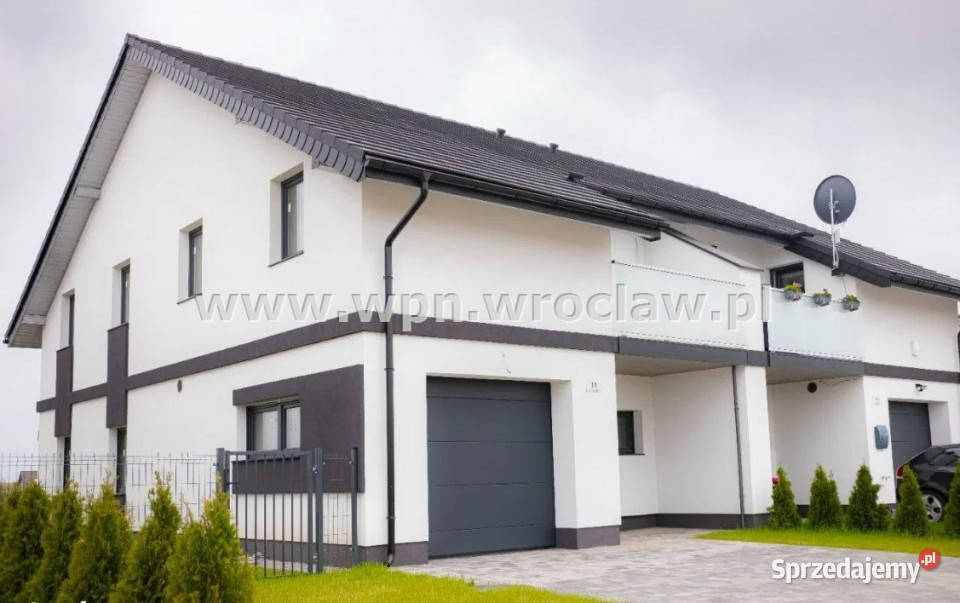 Dom bliźniak Wrocław 155m2