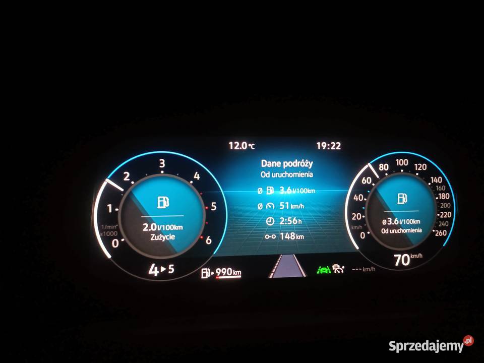 VW GOF VIII KOMBI 20TDI Samochody osobowe Piotrków Trybunalski