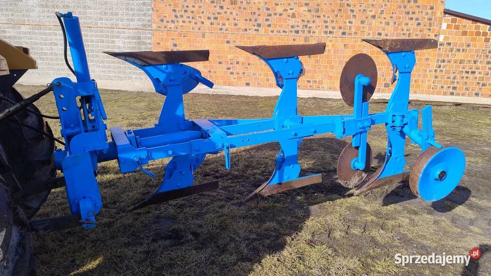 Pług 3 Skibowy Obrotowy Gassner Hydraulika Krój nieuszkodzony