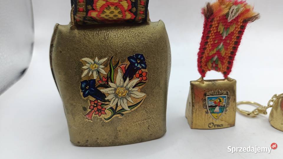 Kolekcja metalowych dzwonków 3 sztuki Antyki, Sztuka, Kolekcje Zamość