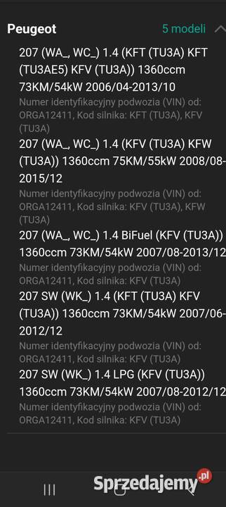Filtr powietrza citroen i peugeot osobowe Powietrza Radlin