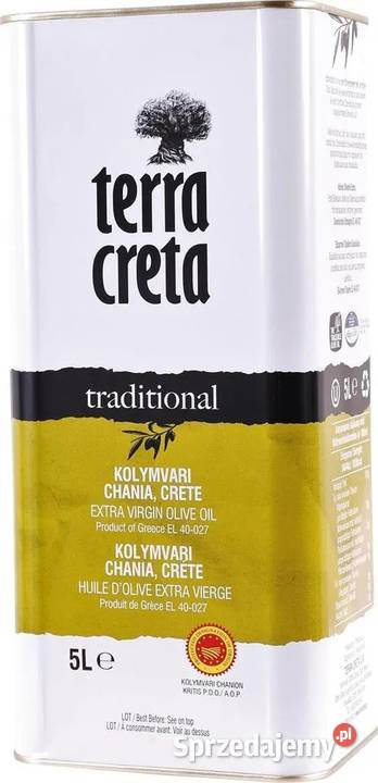 Oliwa z oliwek Terra Creta Kolymvari 50l x 2 10 Świdnica
