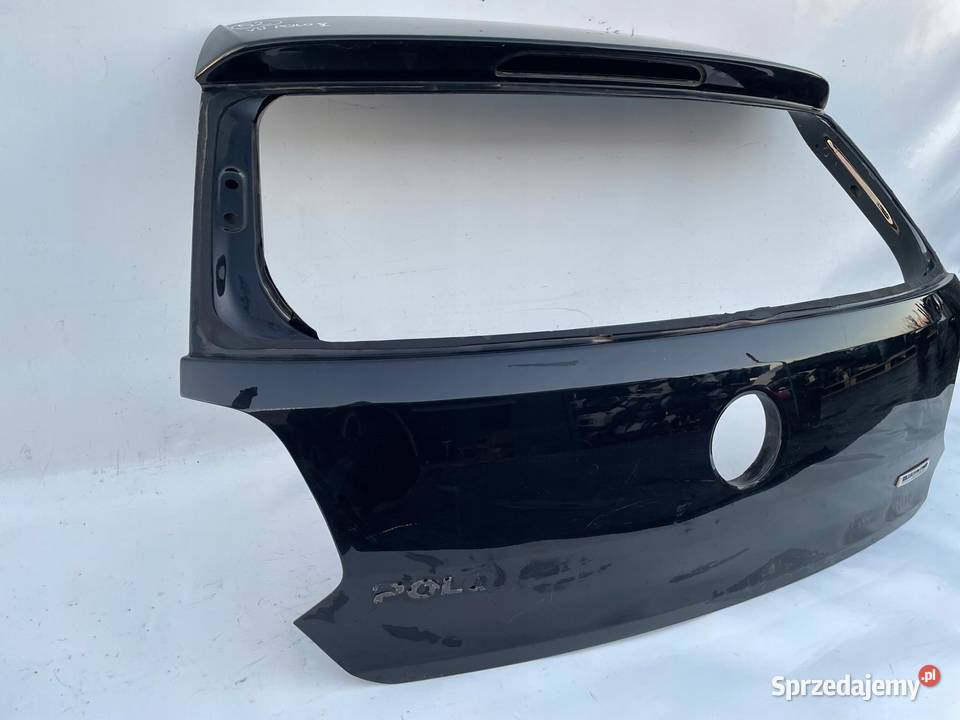 VW POLO V 2009 POKRYWA KLAPA BAGAŻNIKA 6R6827173 osobowe Klapy bagażnika