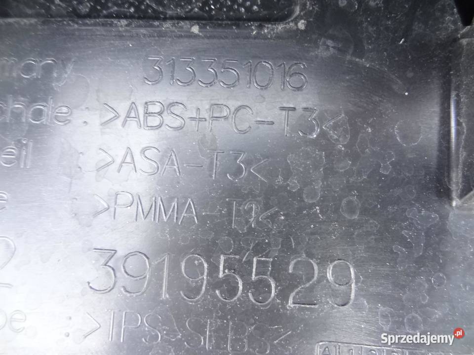 SPOJLER LOTKA KLAPY TYŁ OPEL INSIGNIA B KOMBI Pozostałe