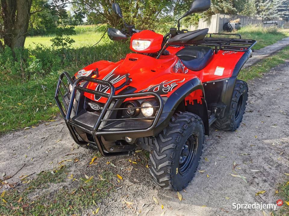 Quad TGB Blade 425 4X4 kwity l7e hak bagażnik Miejska Górka