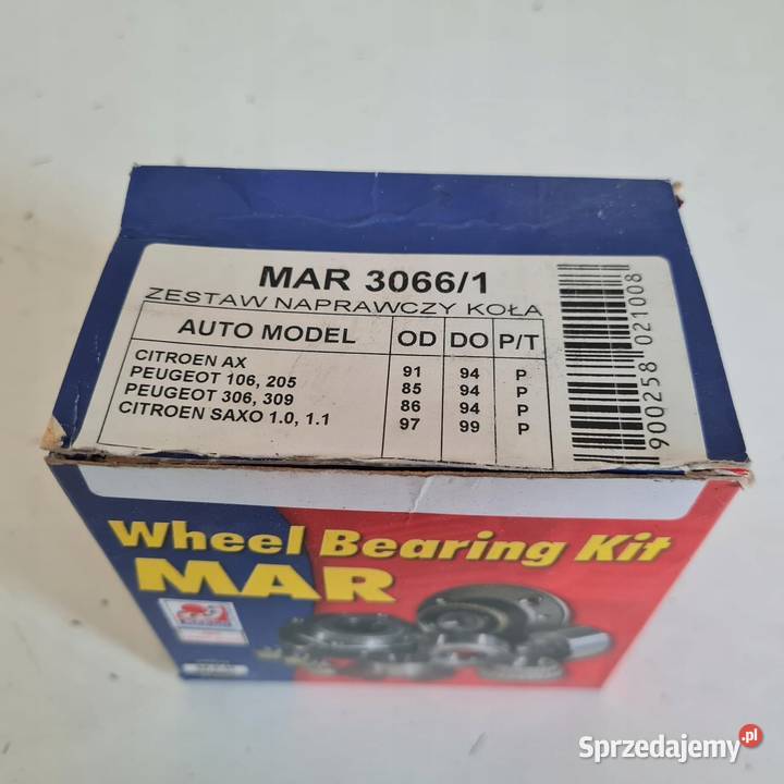 CITROEN AX SAXO PEUGEOT 106 306 ŁOŻYSKO KOŁA Osięciny