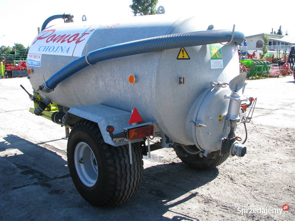 Wóz asenizacyjny przyczepa POMOT T5076 5000l