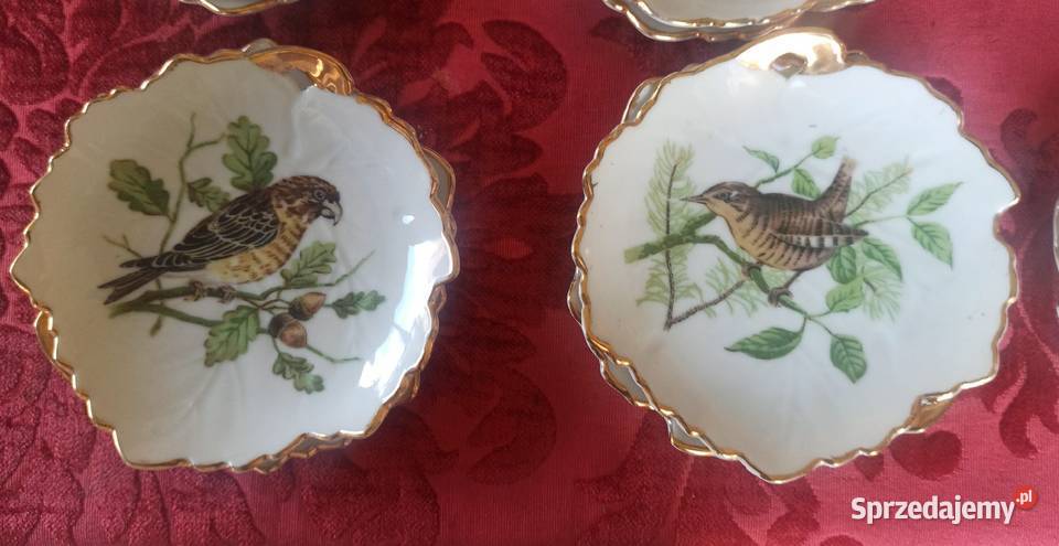 Talerzyk z dziurką Listek kwiatki kolekcjonerów Gdańsk sprzedam