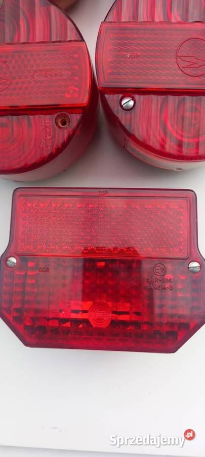 Lampy tył MZSimson DDR łódzkie Pabianice