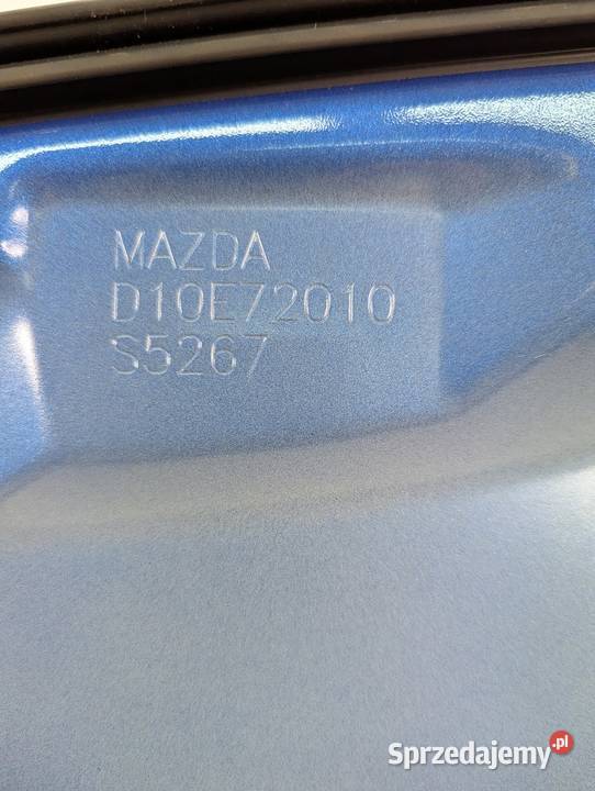 DRZWI PRAWY TYŁ KOMPLETNE 44J DYNAMIC BLUE MICA osobowe podlaskie