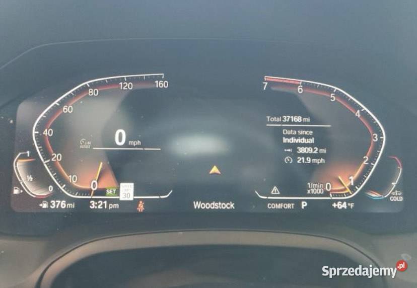 BMW 330i G20 2020 USA podgrzewane fotele Tarnowo Podgórne