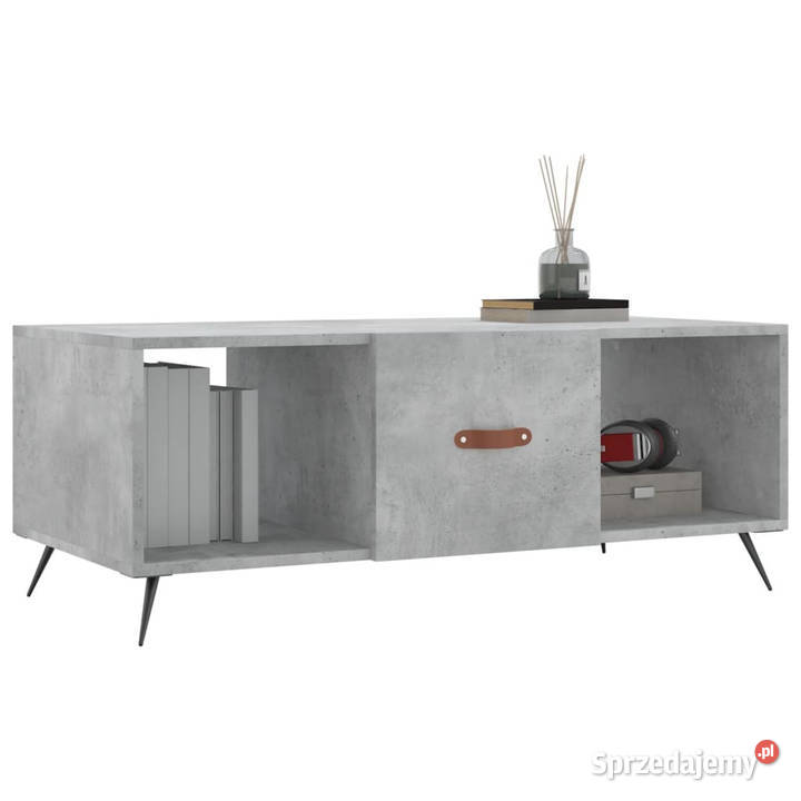 Stolik kawowy szarość betonu 102x50x40 WM829272 Warszawa