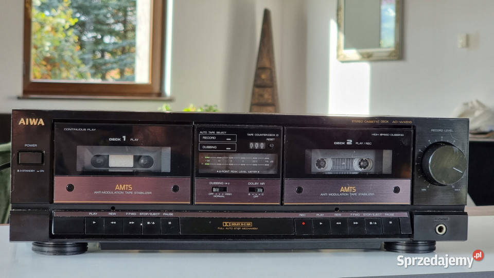 Magnetofon catette deck Aiwa ADWX515 AD WX 515 Międzychód