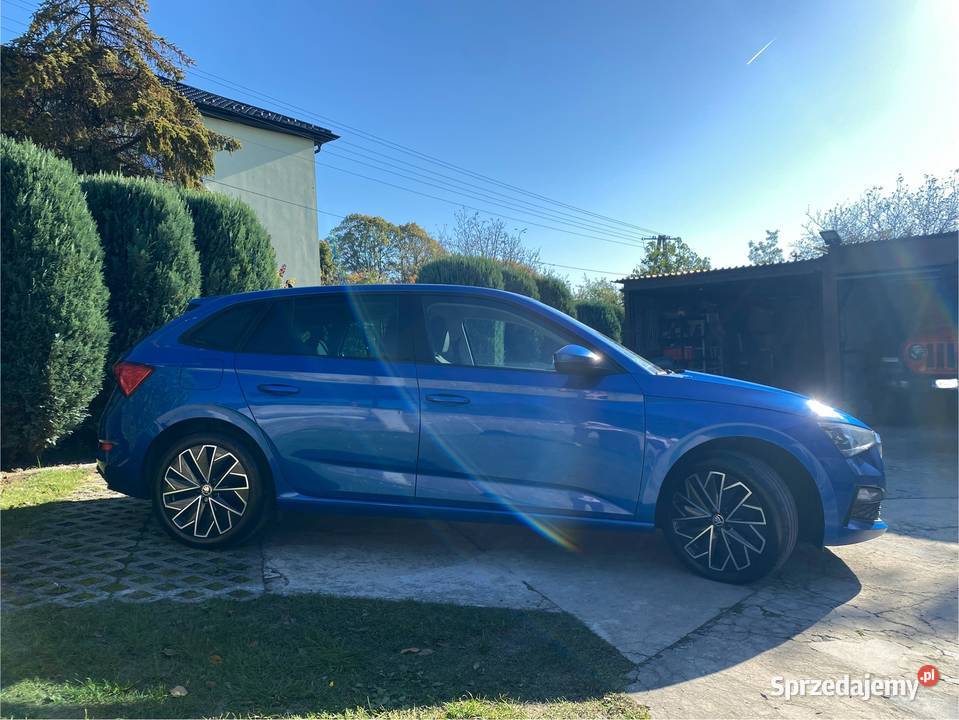 Skoda Scala 15 TSI Style DSG 1y właściciel salon nieuszkodzony małopolskie