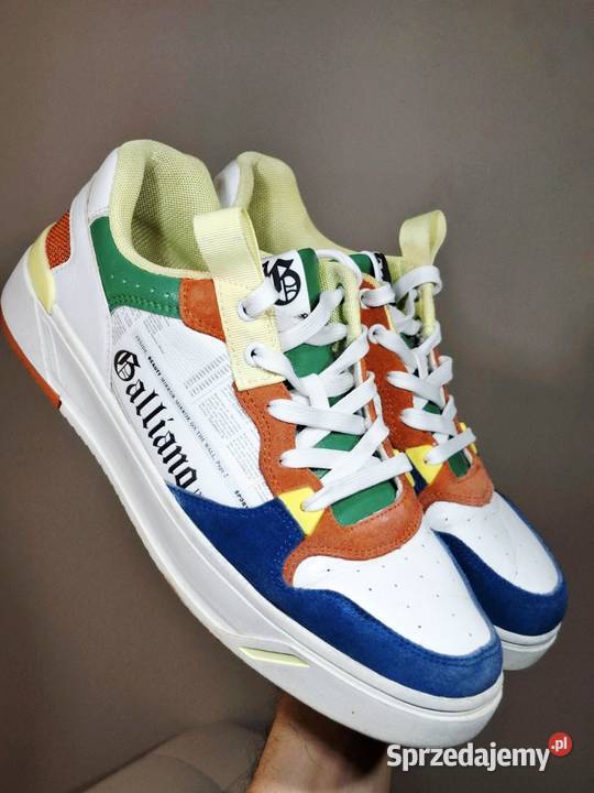 Galliano 41 sneakersy męskie kolorowe