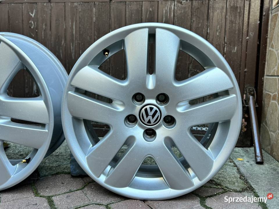 Alufelgi VW 5x100 16 65J ET 43 golf bora polo Biała Podlaska sprzedam