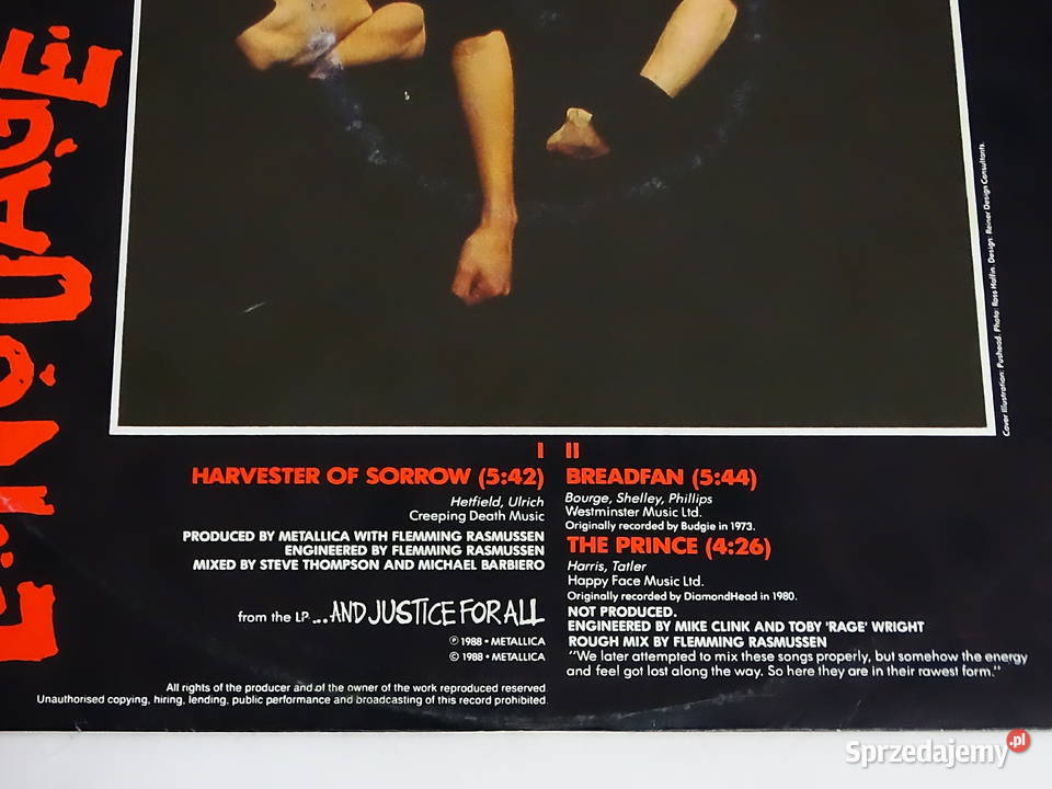 Metallica Whiplash Garage Days winyl EP Biłgoraj