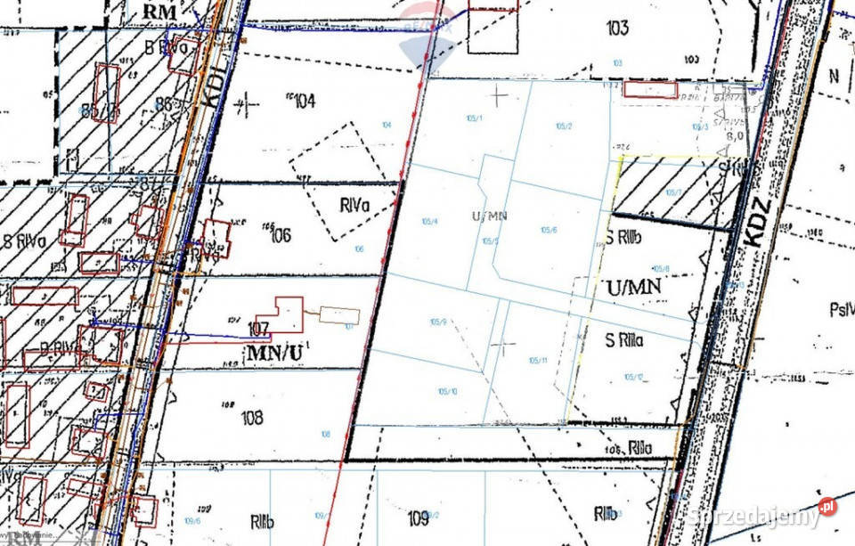 Teren inwestycyjny w okolicach Płocka budowlana Sprzedaż Miszewko Strzałkowskie