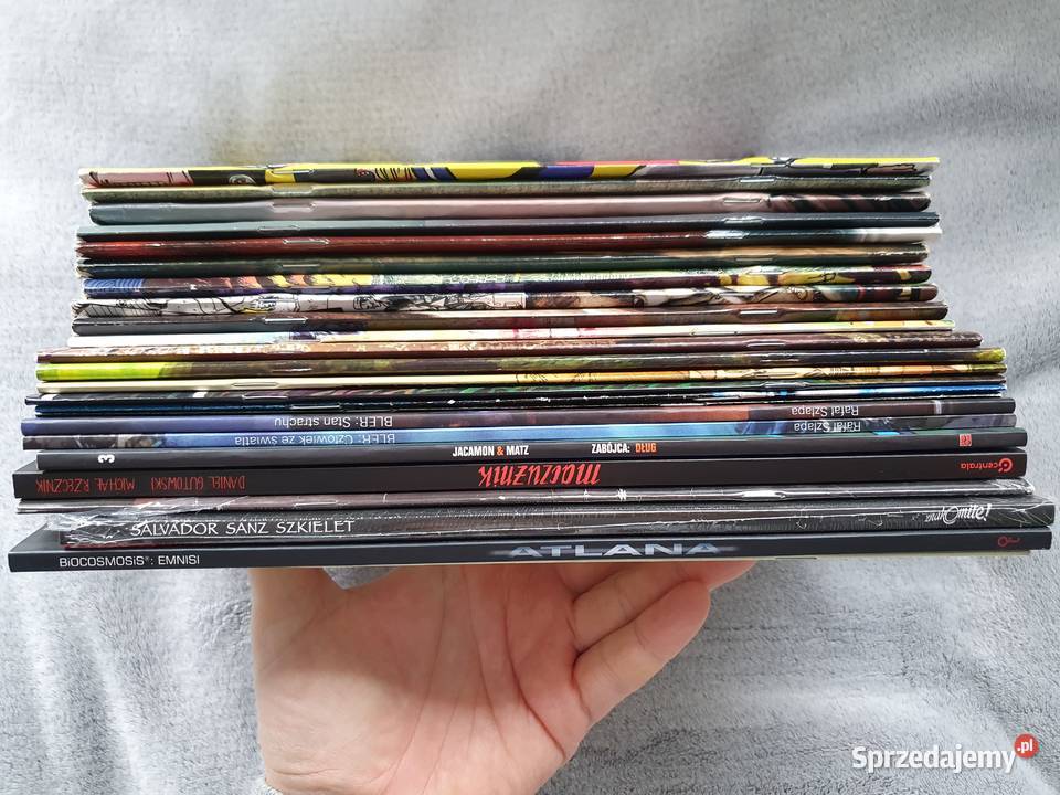 Zestaw 24 komiksów polskie wydania pomorskie Gdynia