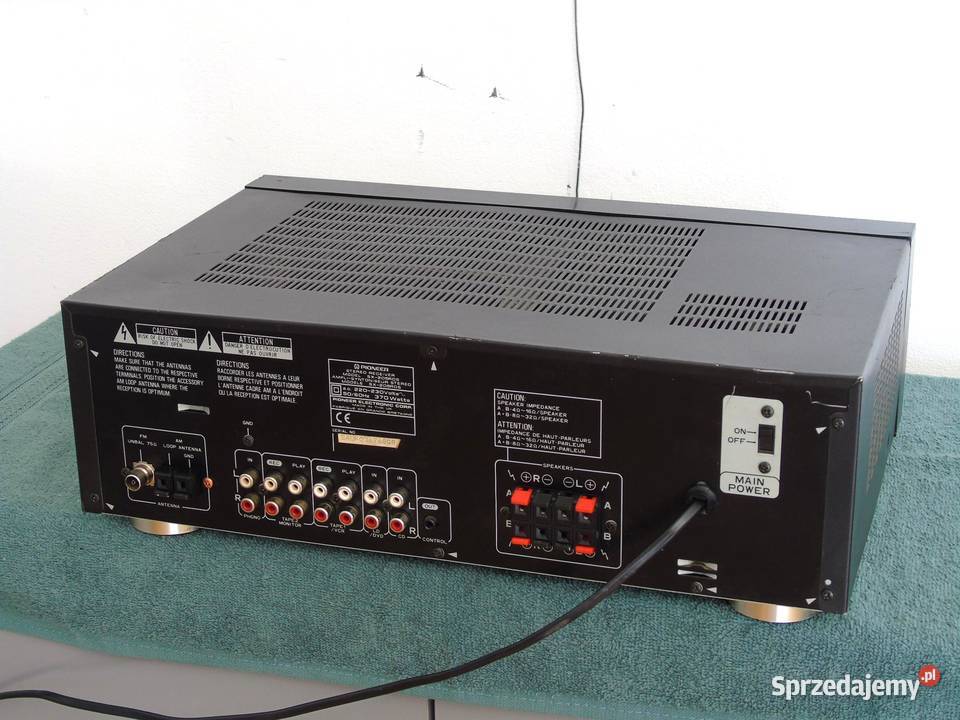 Japoński amplituner Pioneer SX205 RDS 370 wat podkarpackie Jasło sprzedam