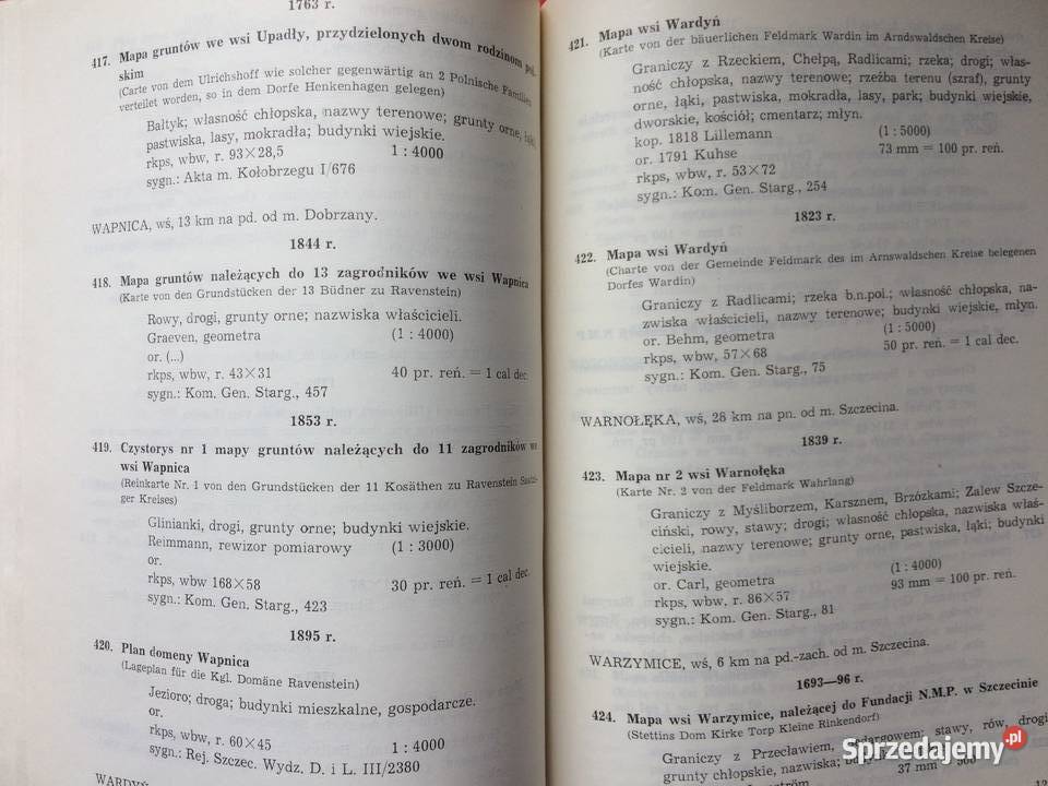 3026 Katalog Planów Miast I Wsi Pomorza Zach Szczecin