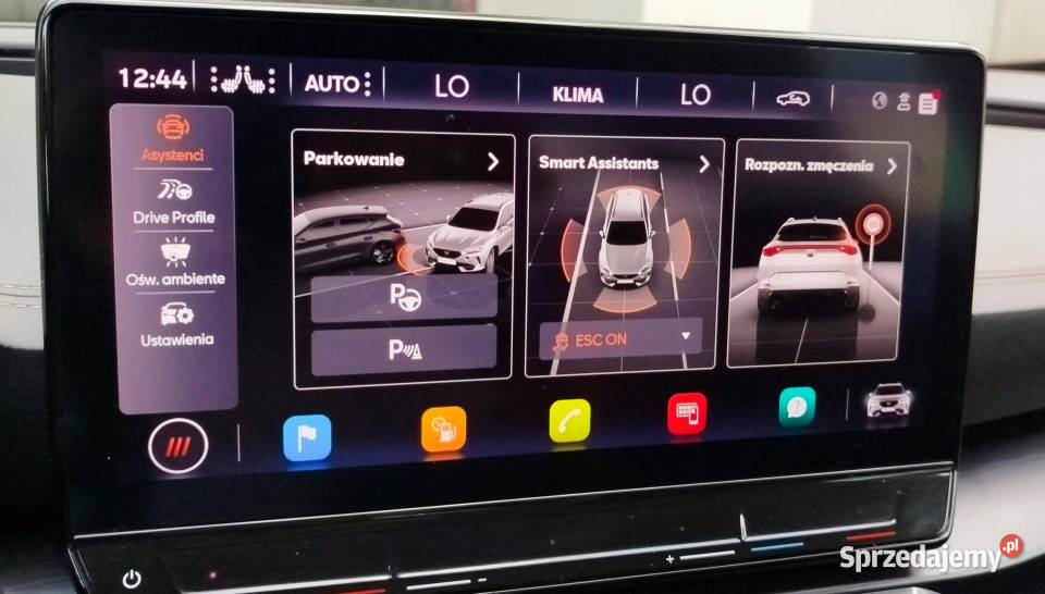 Cupra Formentor 20 TSI VZ DSG bogate wyposażenie isofix Dąbrowa Górnicza