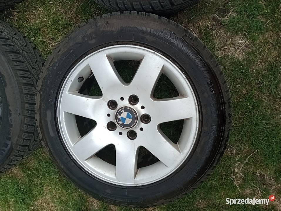 Alufelgi BMW 16 opony zimowe felgi aluminiowe wielkopolskie Kamieniec sprzedam