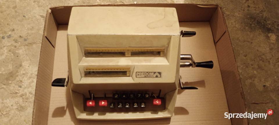 PREDOM PR113 kalkulator na korbę z lat 70 Rzeszów