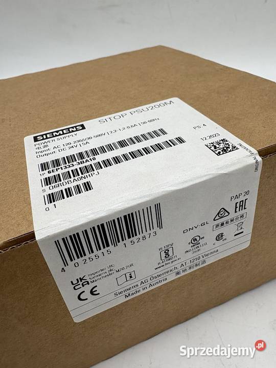 Siemens 6EP13333BA10 Power supply Warszawa