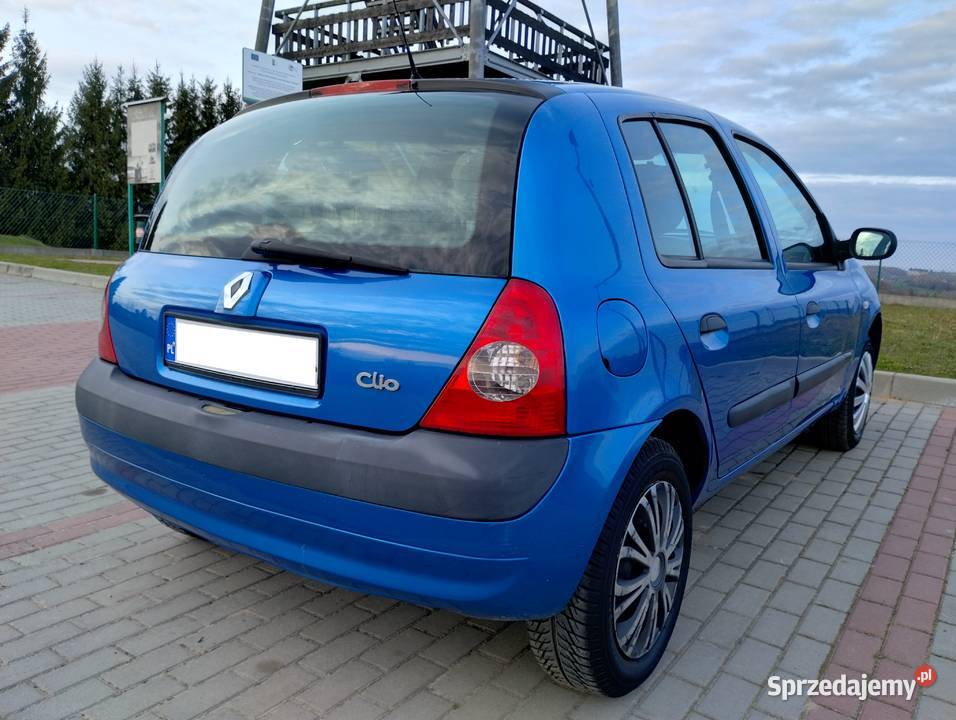 RENAULT CLIO 12 16v 75 Prosty zadbany i benzyna Clio Clio Różanka