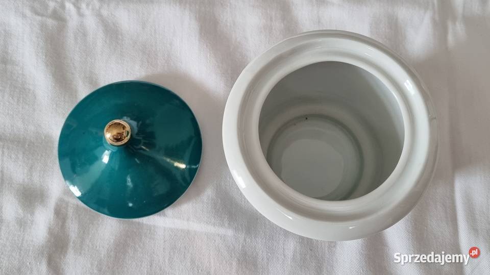 Porcelanowa cukiernica model Margaret Ćmielów wielokolorowy Akcesoria kuchenne Warszawa sprzedam