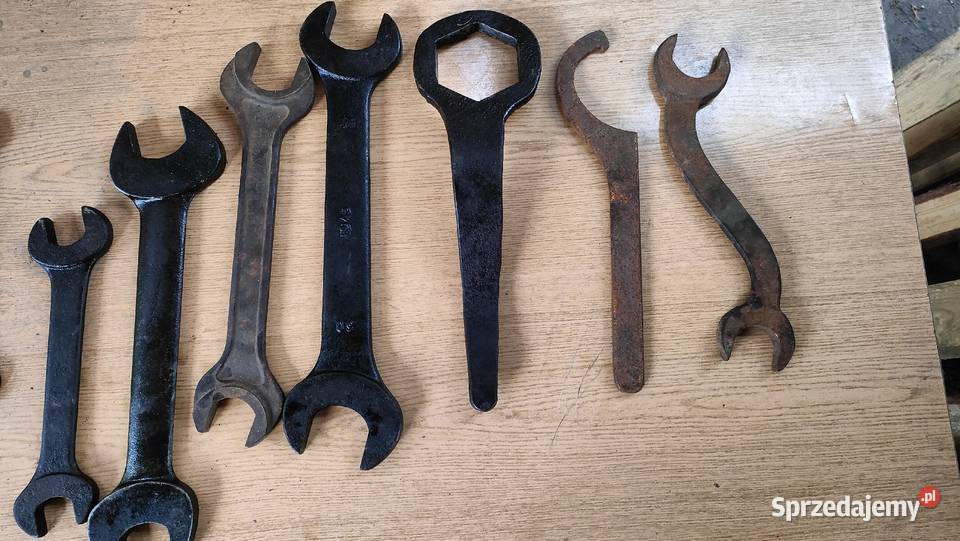 Klucze płaskie 11 różne rozmiary Hrubieszów