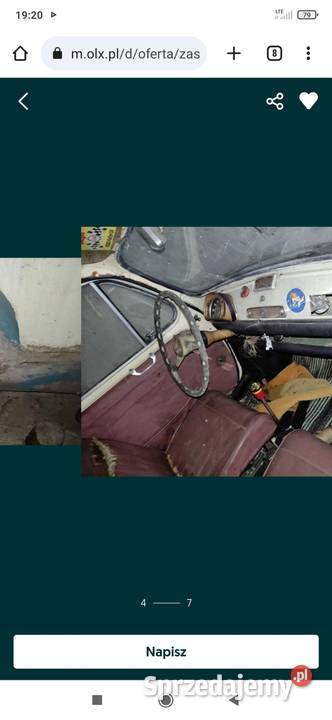 Zastava 750 Fiat 600 posiadam wszy części Pozostałe Myszków