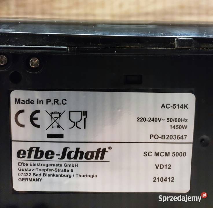 Uniwersalny Ekspres do kawy EfbeSchott SC MCM Wrocław